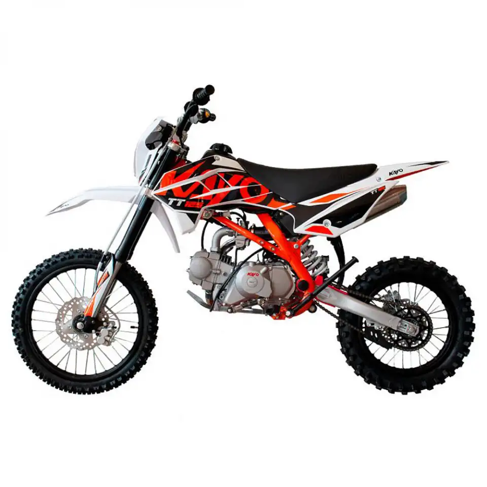 Питбайк KAYO BASIC K125EA 1714 KRZ полуавтомат, фотография 4