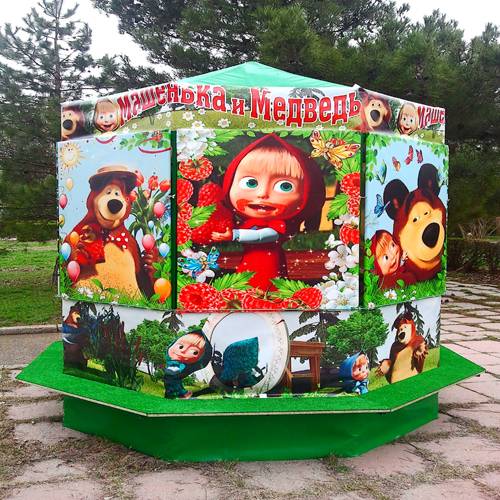 Машенька и Медведь в лес по ягоды , фотография 1