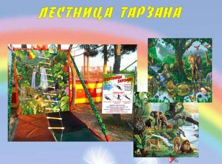 Б/у Призовой Лестница Тарзана, фотография 1