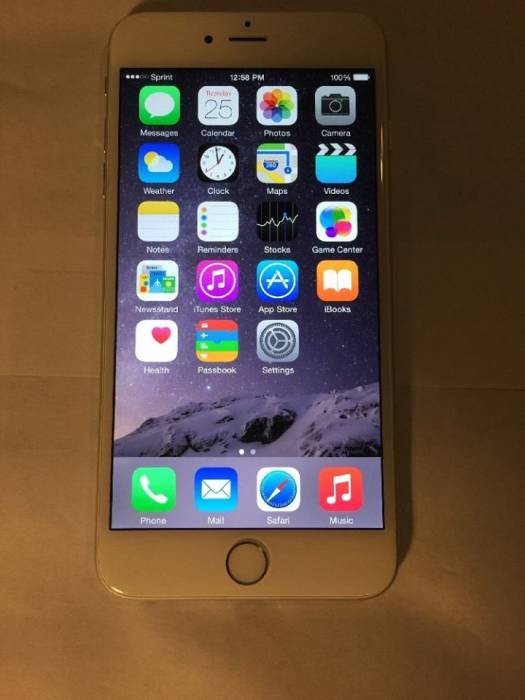 Apple® - iPhone 6 Plus 16GB - Silver (Sprint), фотография 2