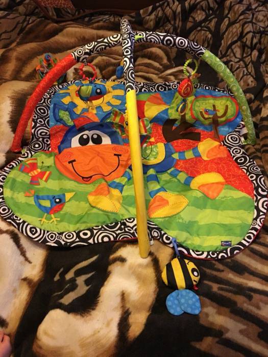 Развивающий коврик и игрушка playgro, фотография 2
