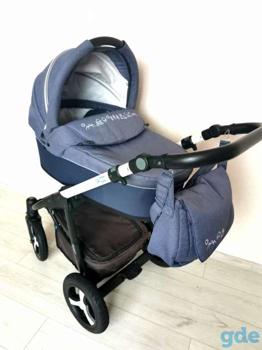 Детская коляска Baby Design Husky 2в1 плюс зимний конверт, фотография 6