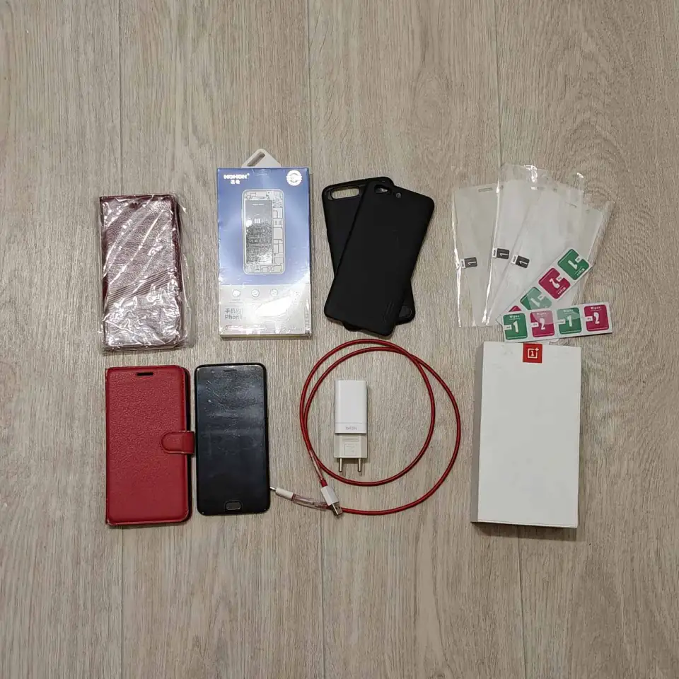 Смартфон Oneplus 5 6GB 64GB  АКБ, ЗУ, плёнки, чехлы, фотография 1