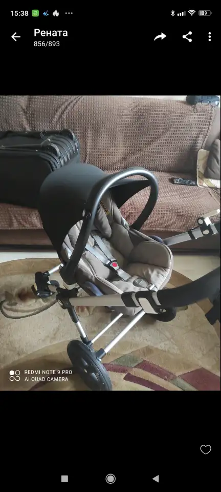 Коляска BUGABOO CHAMELEON 3 бу, фотография 8