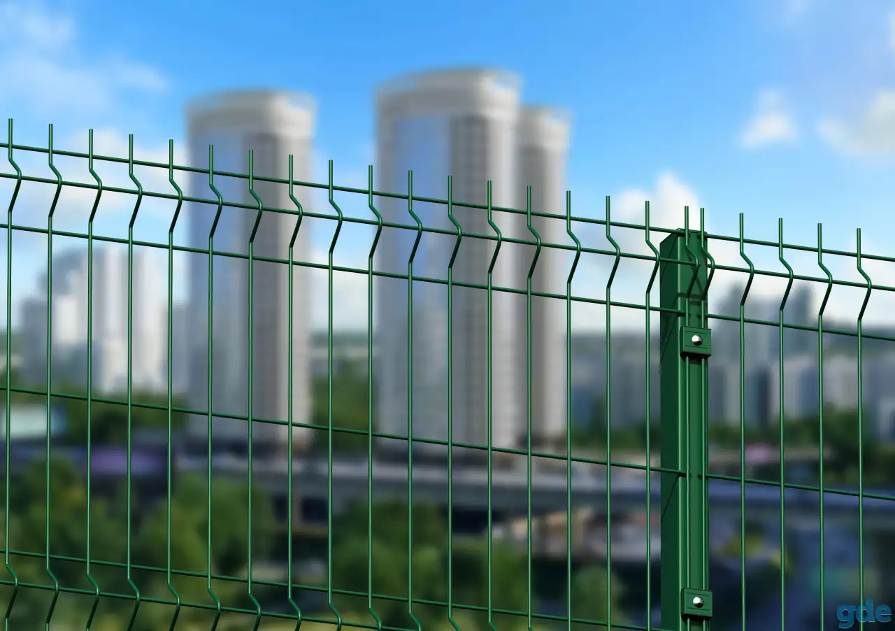 ЗАБОР 3d(д) сетка. Для дома. Ворота. С установкой, фотография 6