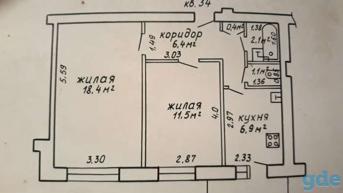 продам квартиру, ул.Малайчука д.19, фотография 1