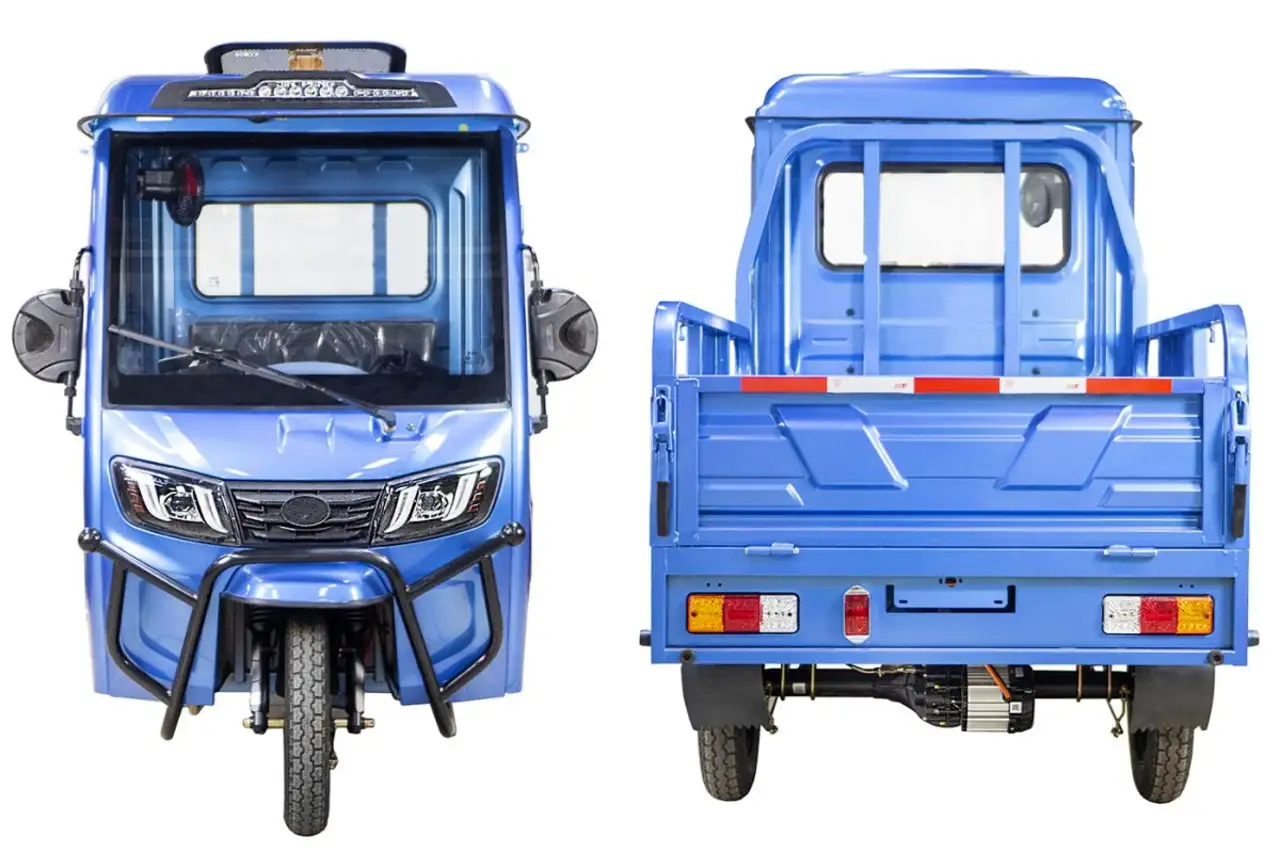 Грузовой электротрицикл rutrike рейс 1300 60v1200w, фотография 4