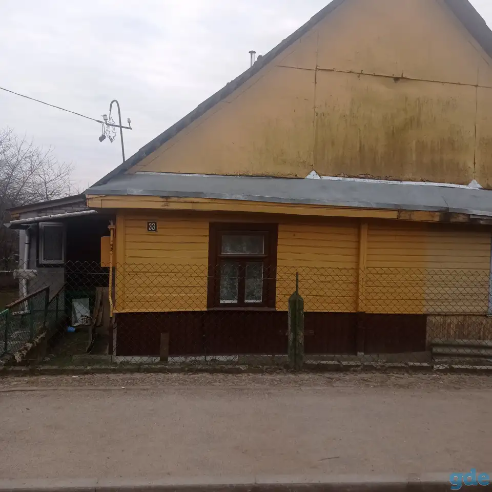 Продам пол дома с участком в г.п рось.две комнаты и кухня с вирандой, фотография 2