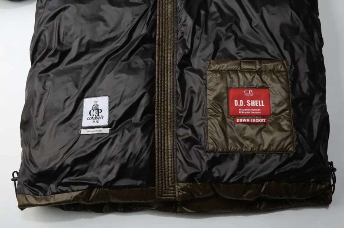 C.P COMPANY GOOSE DOWN GOGGLE JACKET, фотография 2