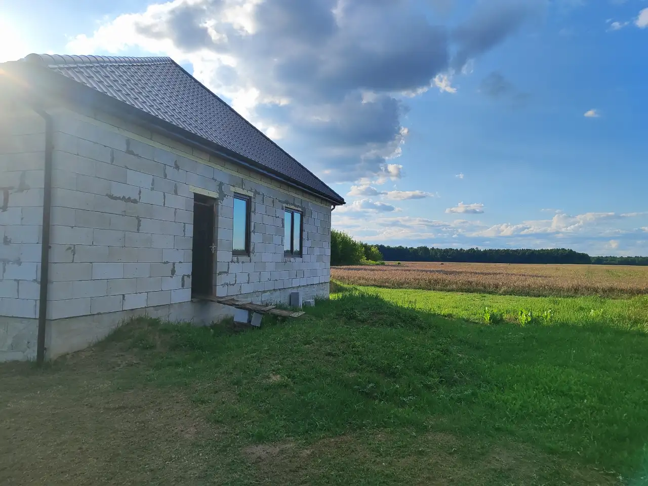 Продам не достроенный дом, д.Малые Степанишки 106, фотография 5