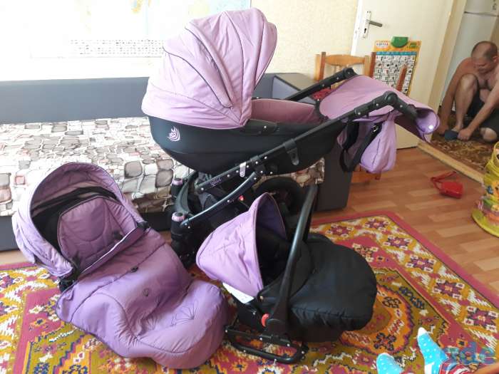 Продам детскую каляску в хорошем, фотография 5