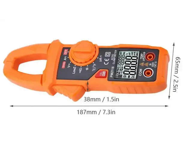 Токовые клещи Peakmeter PM2118, фотография 3