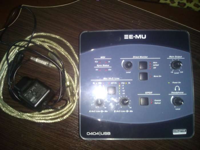 Продам Звуковую Карту E-MU 04040, фотография 4