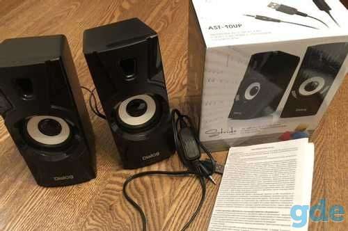 Акустическая система 2.0 колонки 6 Ватт 2,5 или USB подключение., фотография 1