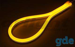 Гибкий неон ARL-CF2835-Mini-24V Yellow (16x8mm), фотография 1