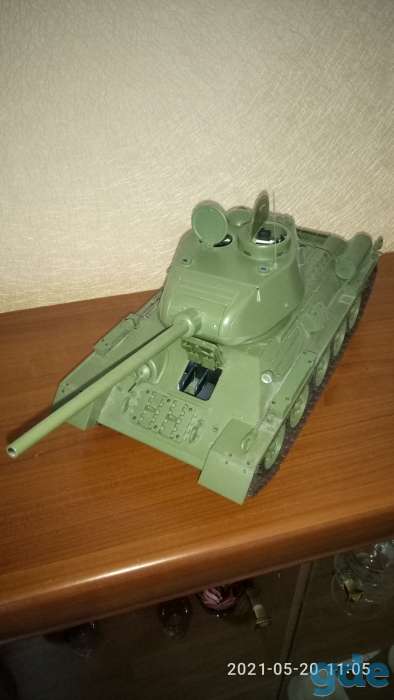 Модель Т34-85 1:16, фотография 1