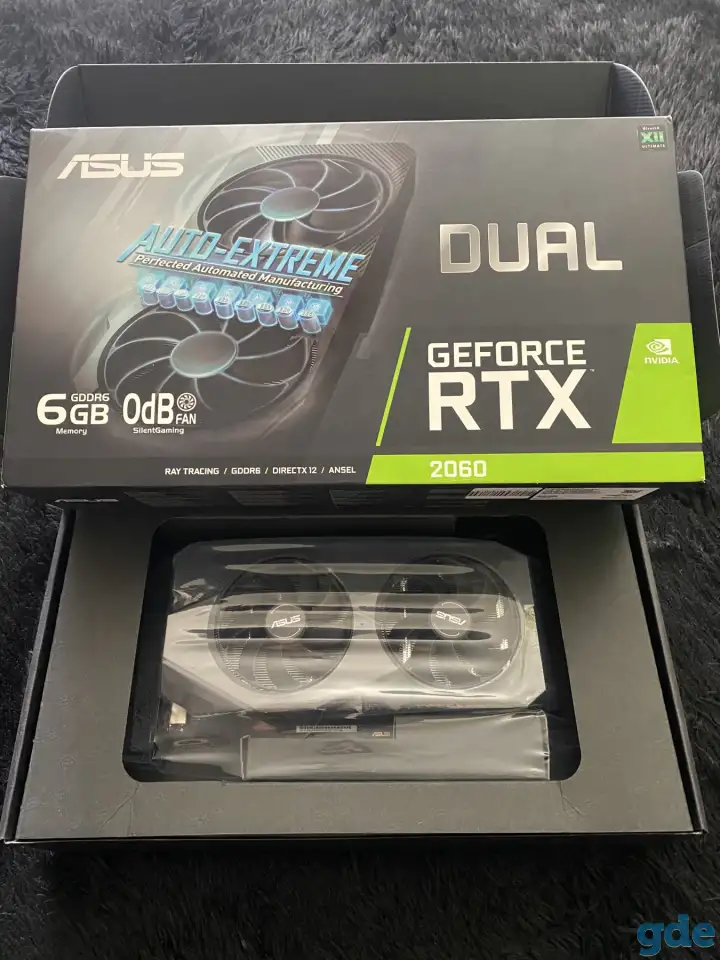 Видеокарта ASUS DUAL GEFORCE RTX 2060, фотография 1