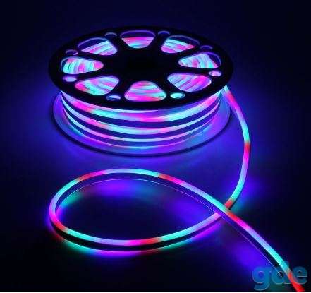 Гибкий неон 15 х 25 мм, 50 м. LED-120-SMD2835, 220, фотография 8