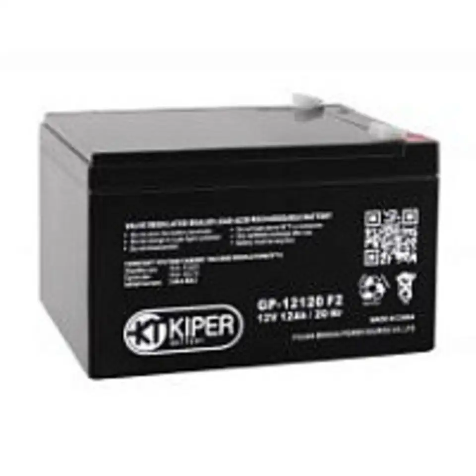 Аккумулятор тяговый 12v12ah / 20hr для электроквадроцикла, фотография 1