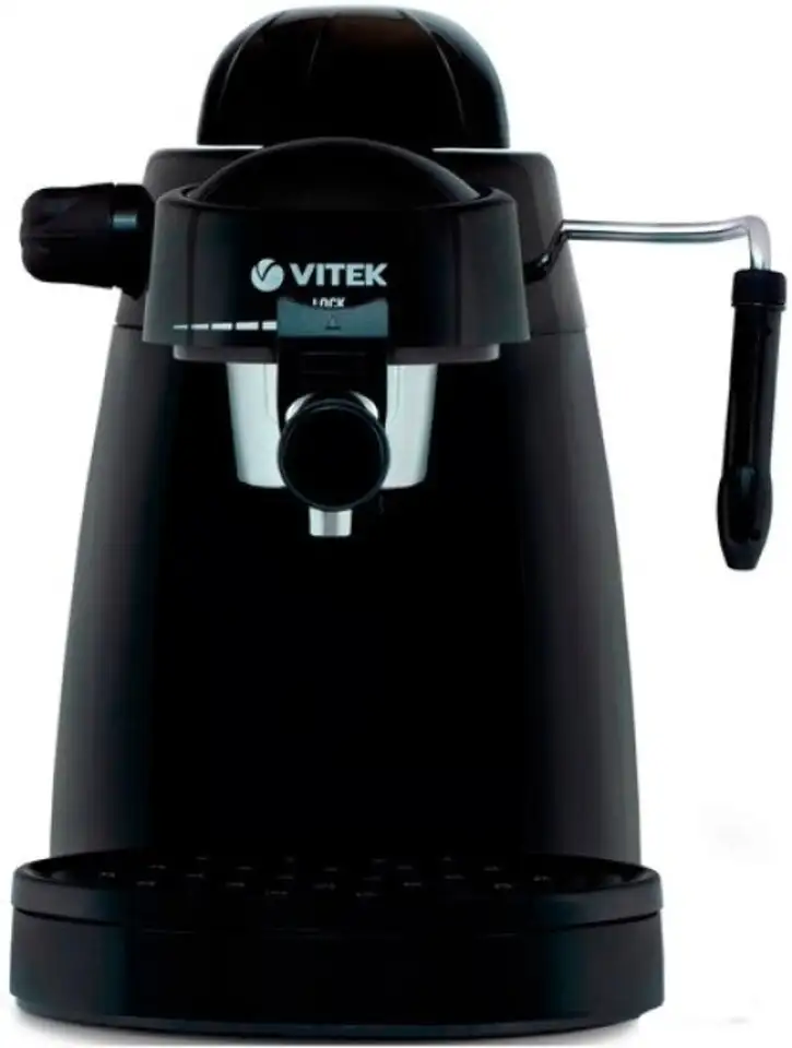 Рожковая бойлерная кофеварка vitek vt-1518, фотография 1