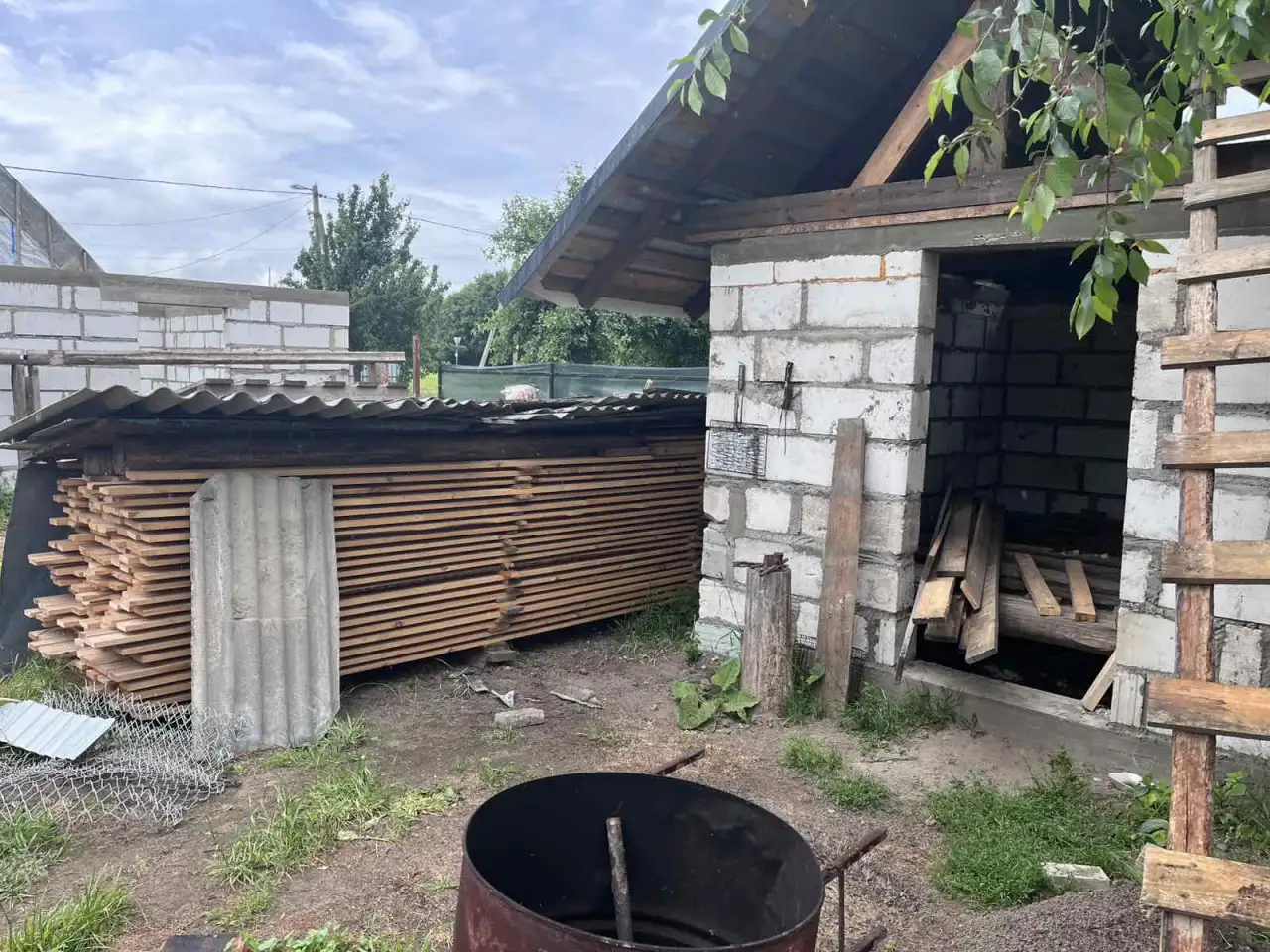 дом с участком 50 соток, Крошинский сельсовет, деревня Ольсевичи, фотография 7