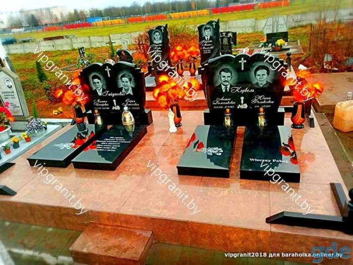 УГОЛКИ ГРАНИТНЫЕ на ограду, фотография 8