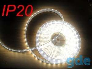Светодиодная лента SMD5630, 60SMD/m, 20W/m, 12V, IP20, фотография 1