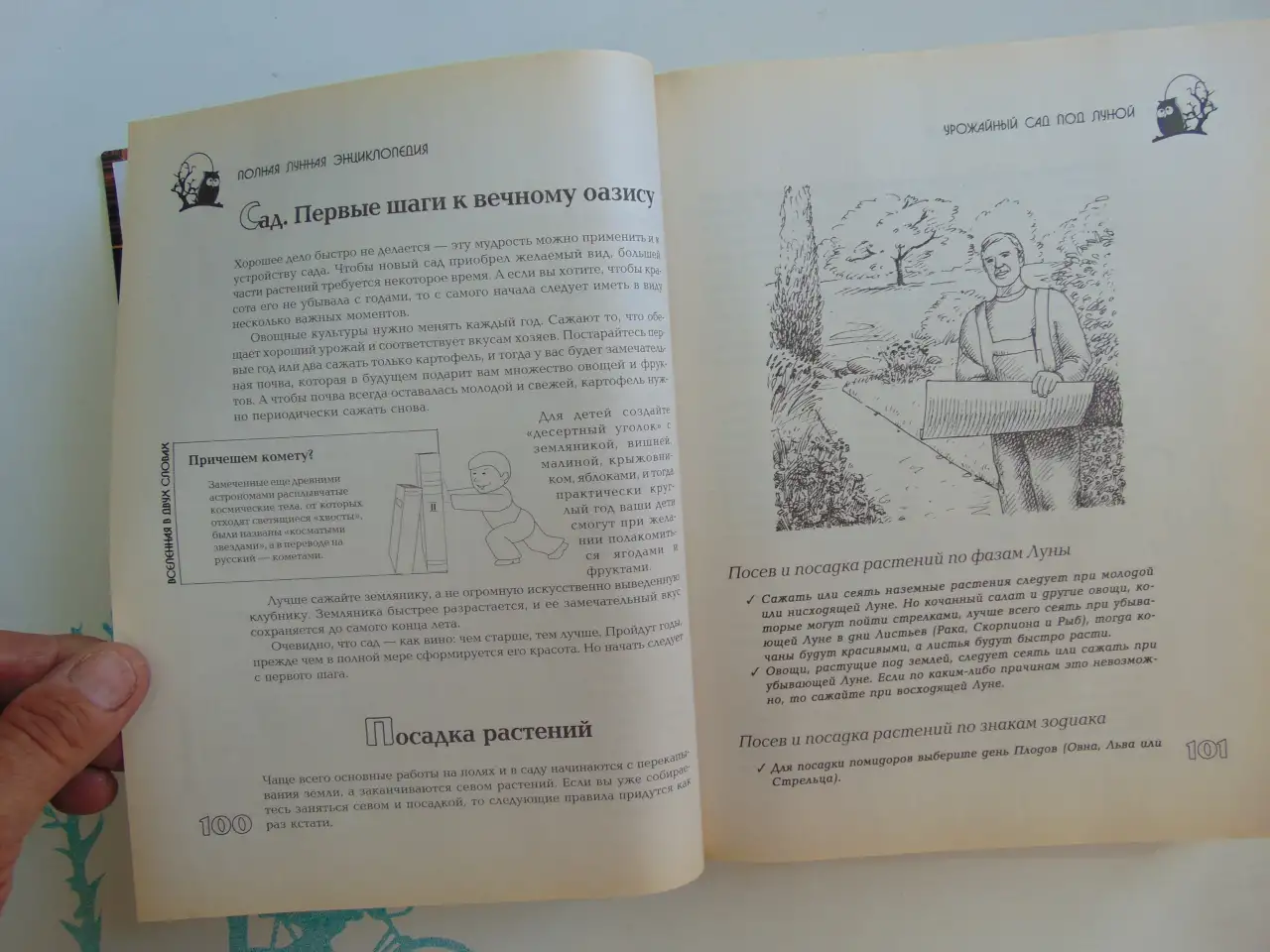 Полная лунная энциклопедия (под научной редакцией Т. Н. Зюрняевой).  СПб., ИГВесь,с.: ил.  (Лунные ритмы, фотография 18