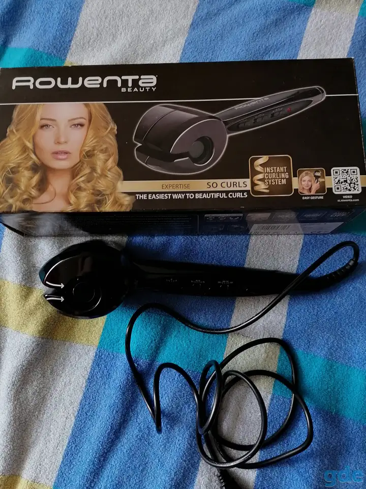 Стайлер для укладки волос Rowenta., фотография 1