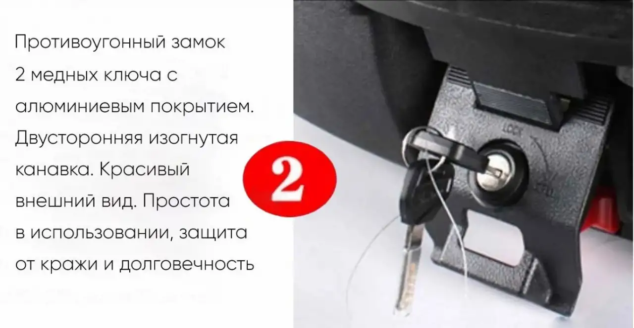 Багажник-кофр для мотоцикла AVM 698, фотография 3