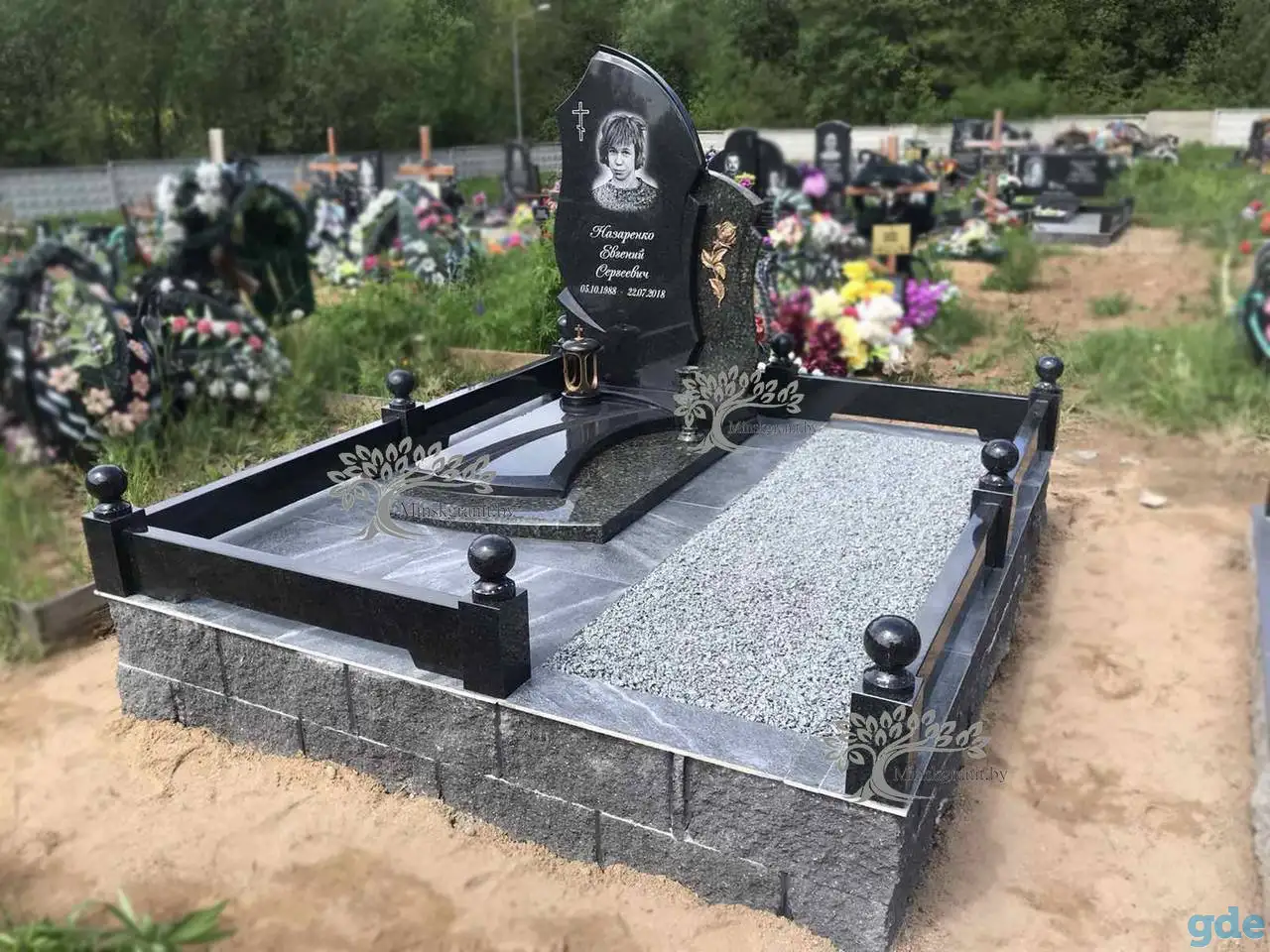 УСТАНОВКА ПАМЯТНИКОВ, БЛАГОУСТРОЙСТВО, фотография 2