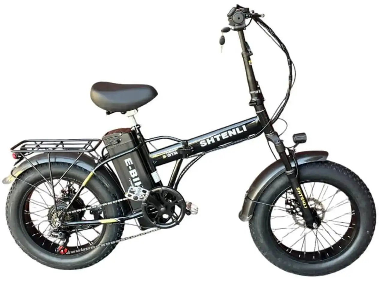 Электровелосипед shtenli fatbike gtr (складной), фотография 2