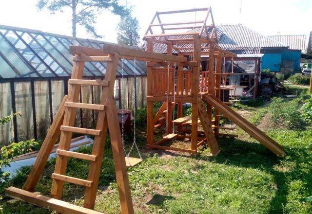 Детская игровая площадка, фотография 1