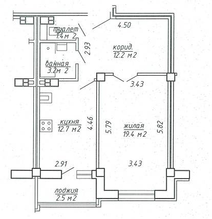 Продаю 1-комнатную квартиру, ул. Жиновича д.1, фотография 1