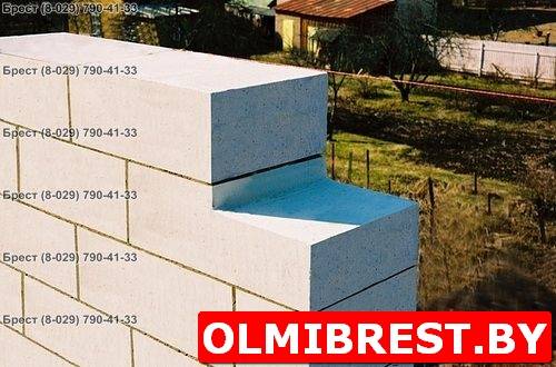 Блоки газосиликатные в Бресте, фотография 1