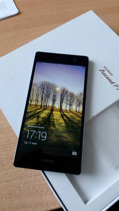 Huawei Ascend P7. Черный., фотография 1