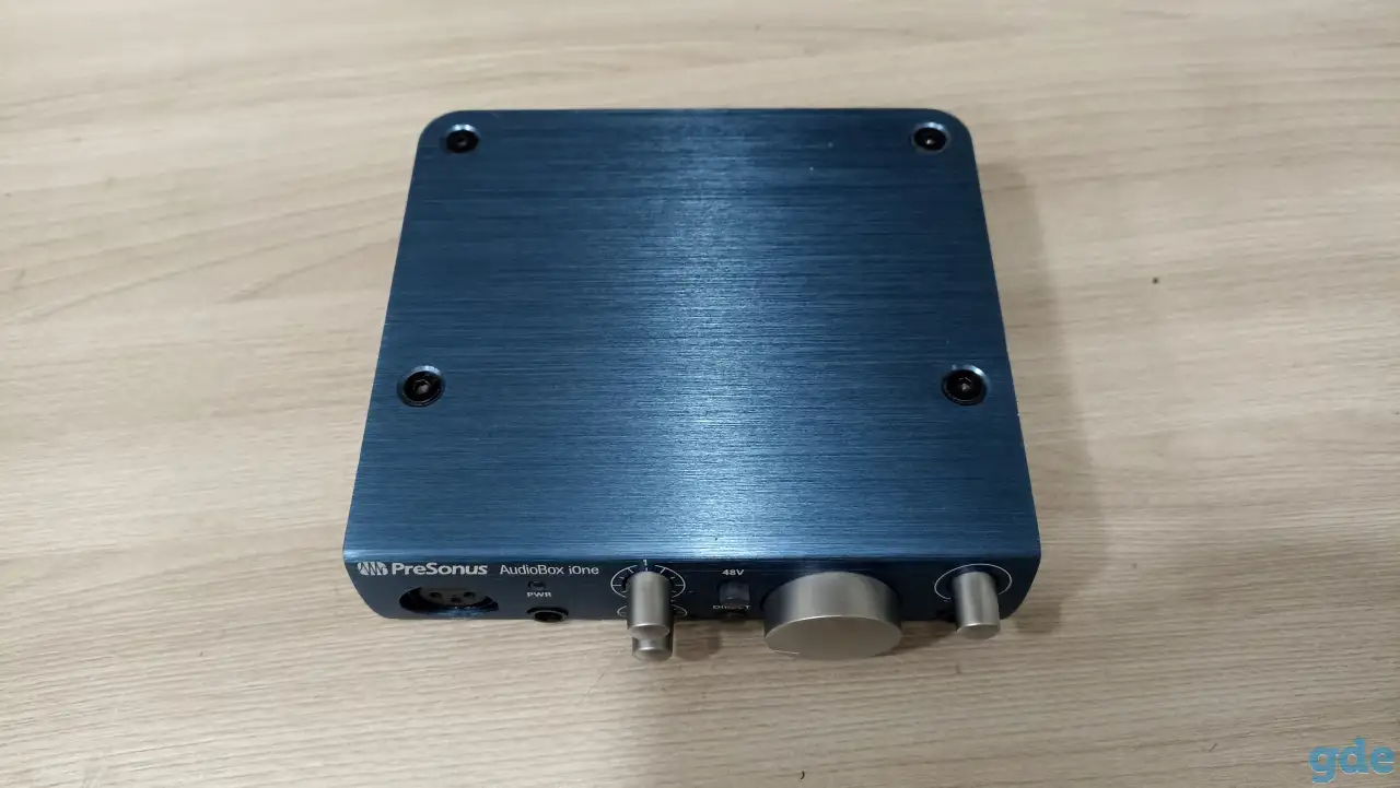 Внешняя звуковая карта PreSonus  AUDIOBOX iONE., фотография 1