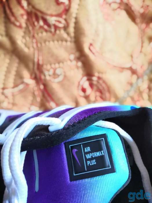 Пушечные кроссовки Nike Air Vapormax plus grape 42 размер, фотография 1