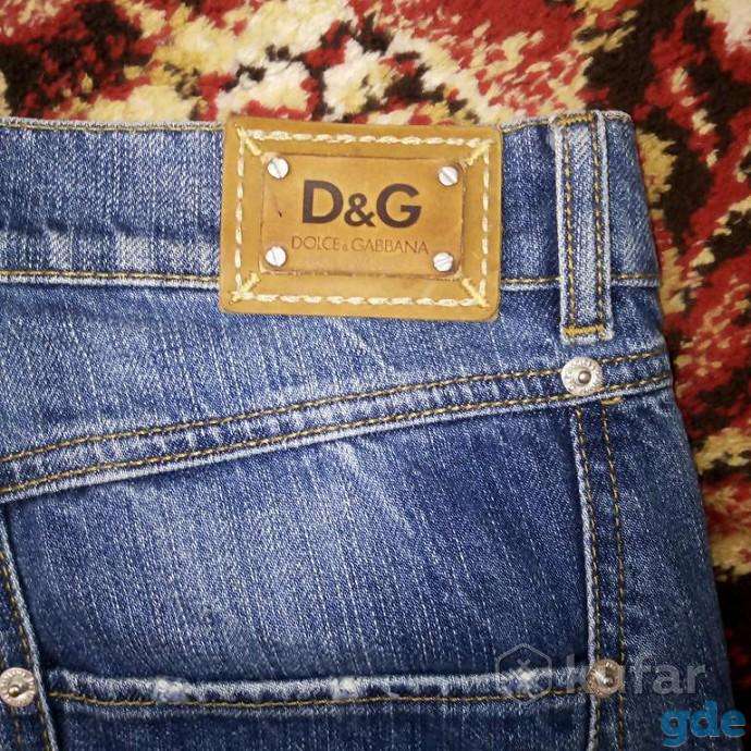 Джинсы D&G. Фирменные, фотография 4
