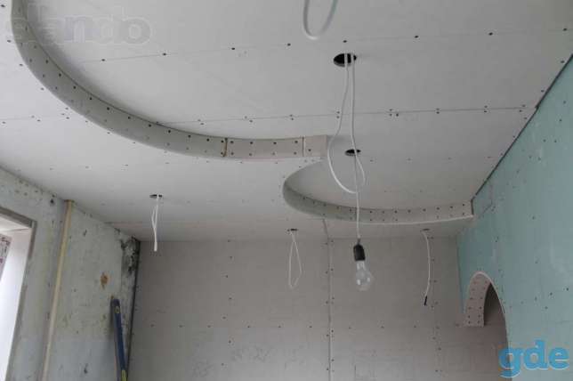 монтаж гипсокартона, фотография 4