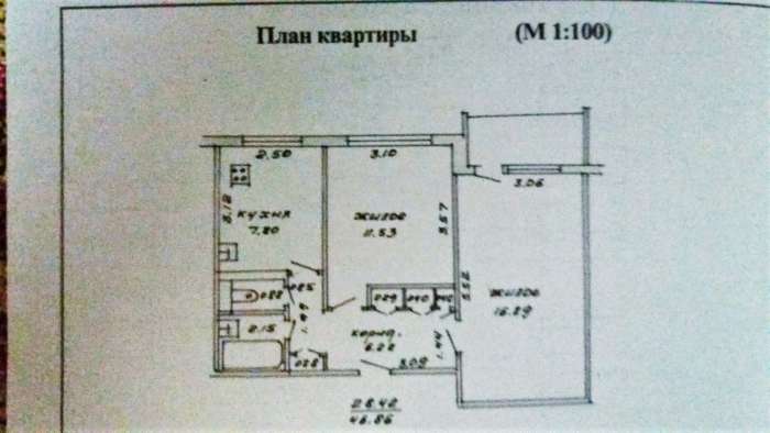 Продается 2-комн. квартира в Полоцке, ул. Гагарина д. 3 , фотография 7
