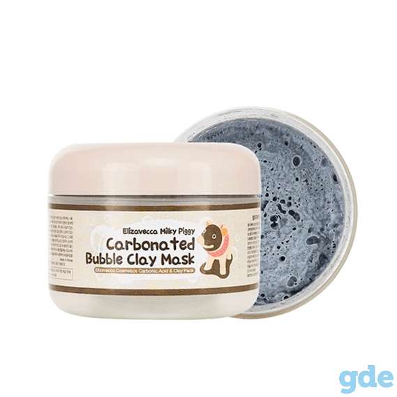 Очищающая глиняно-пузырьковая маска Сarbonate Bubble Clay Mask, фотография 1