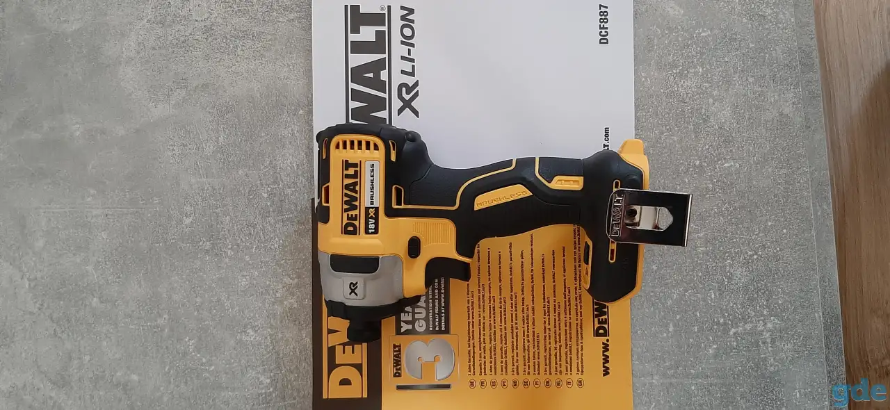 Импакт Dewalt Dcf887, фотография 3