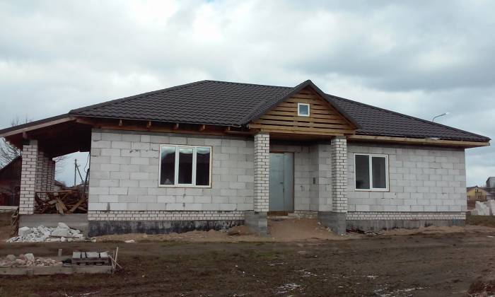укладка тротуарной плитки  кладка блоков фундамент и др, фотография 9