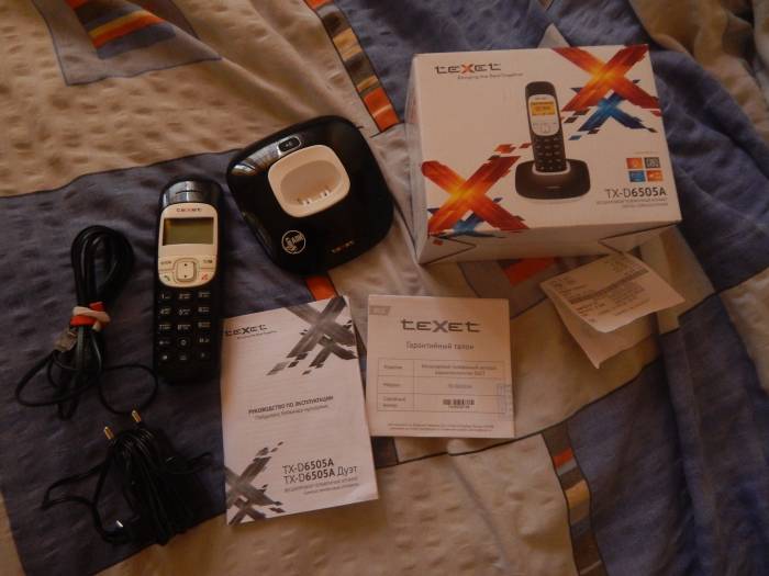 Радиотелефон TeXet TX-D6505A, фотография 2