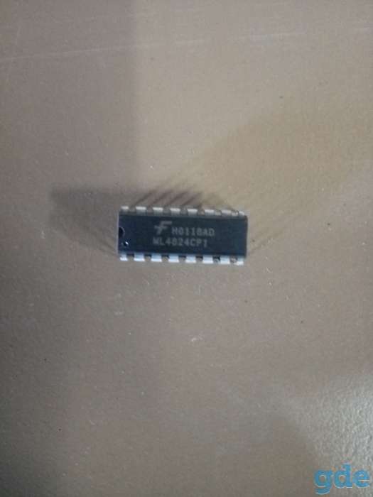 Импульсный стабилизатор напряжения ML4824CP1, фотография 1