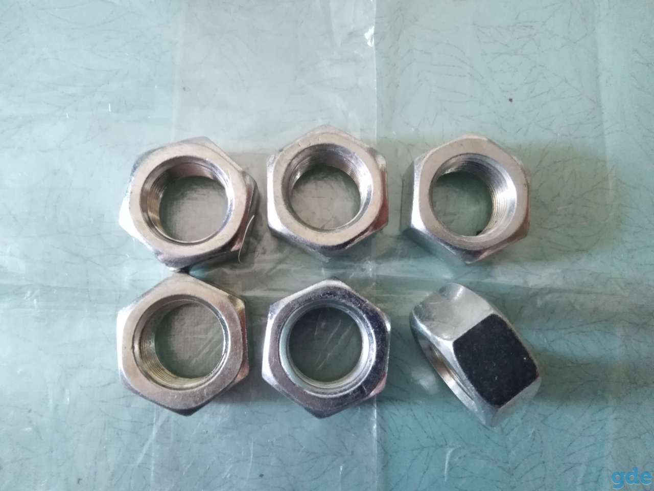 Гайка шпильки ступицы ГАЗ-53, 3307, ЗИЛ-4331 (6шт.), фотография 1
