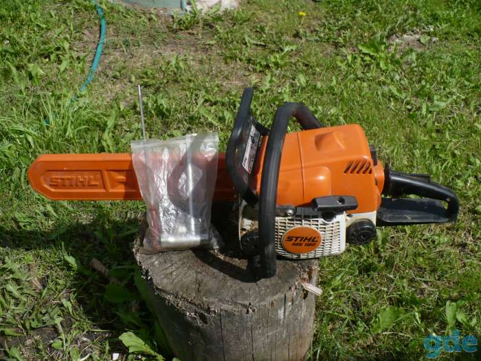 Продажа бензо пила stihl? ms 180 плюс, фотография 1