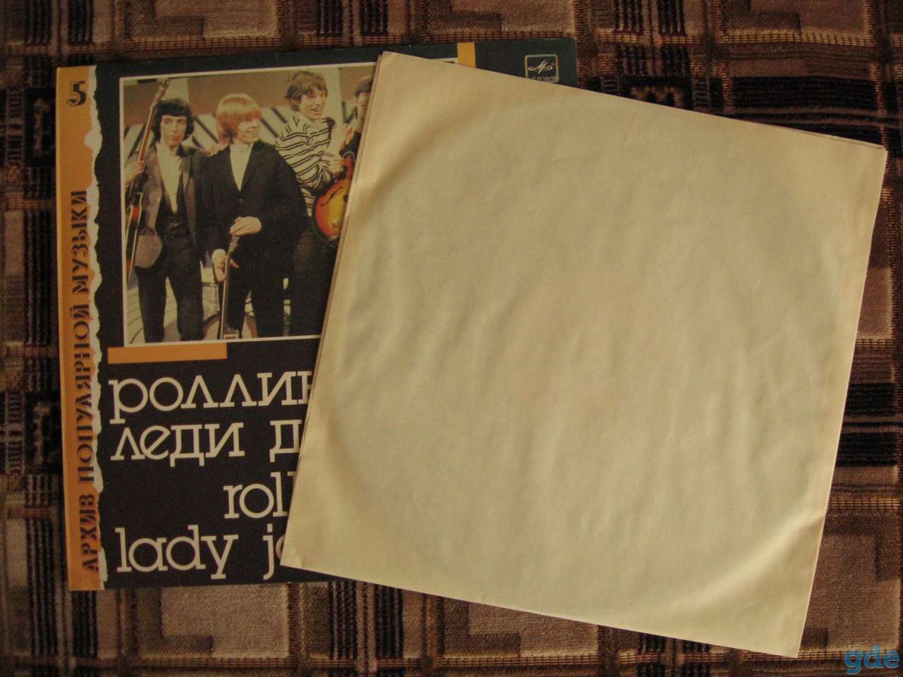 Виниловая пластинка Rolling Stones Lady Jane, 1988 год НОВАЯ, фотография 3
