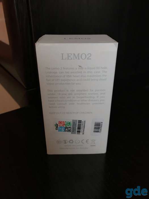 Атомайзер Eleaf Lemo 2 / RTA Eleaf Lemo 2, фотография 8